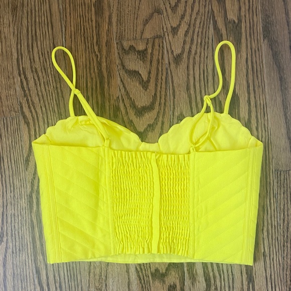 Farm Rio bright Yellow shell Top - Picture 4 of 5